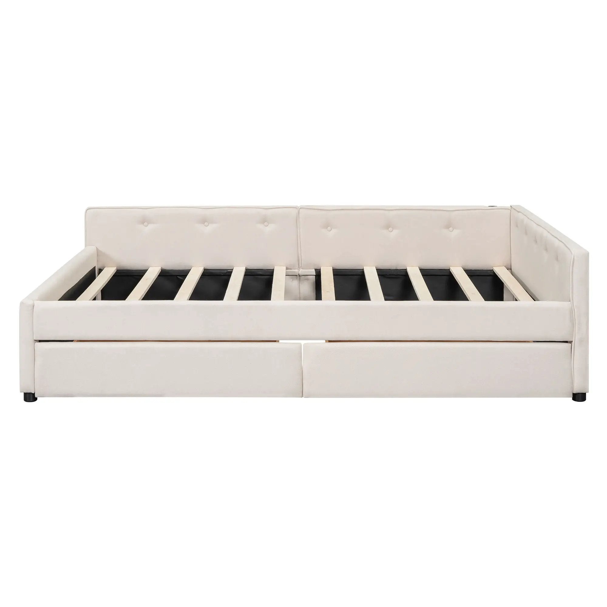 Platform Bed With USB Ports by Unique Piece Furniture