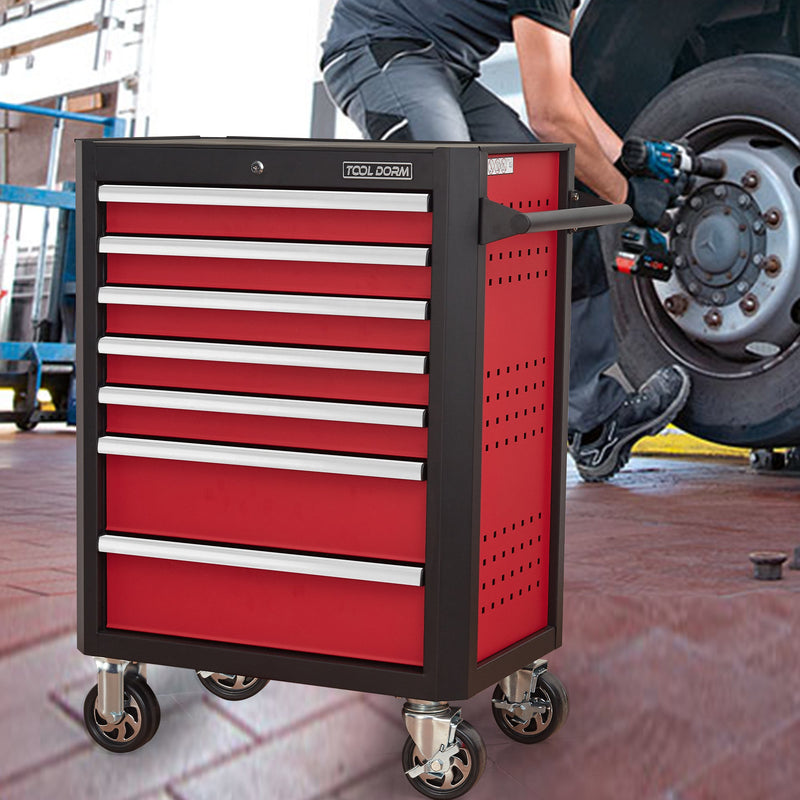 7-Drawer Rolling Tool Chest with Locking Wheels & Drawers by HouseOfZazla