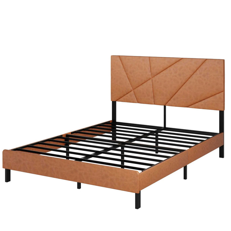 Vintage Under Bed Storage And Square Platform Design by Unique Piece Furniture