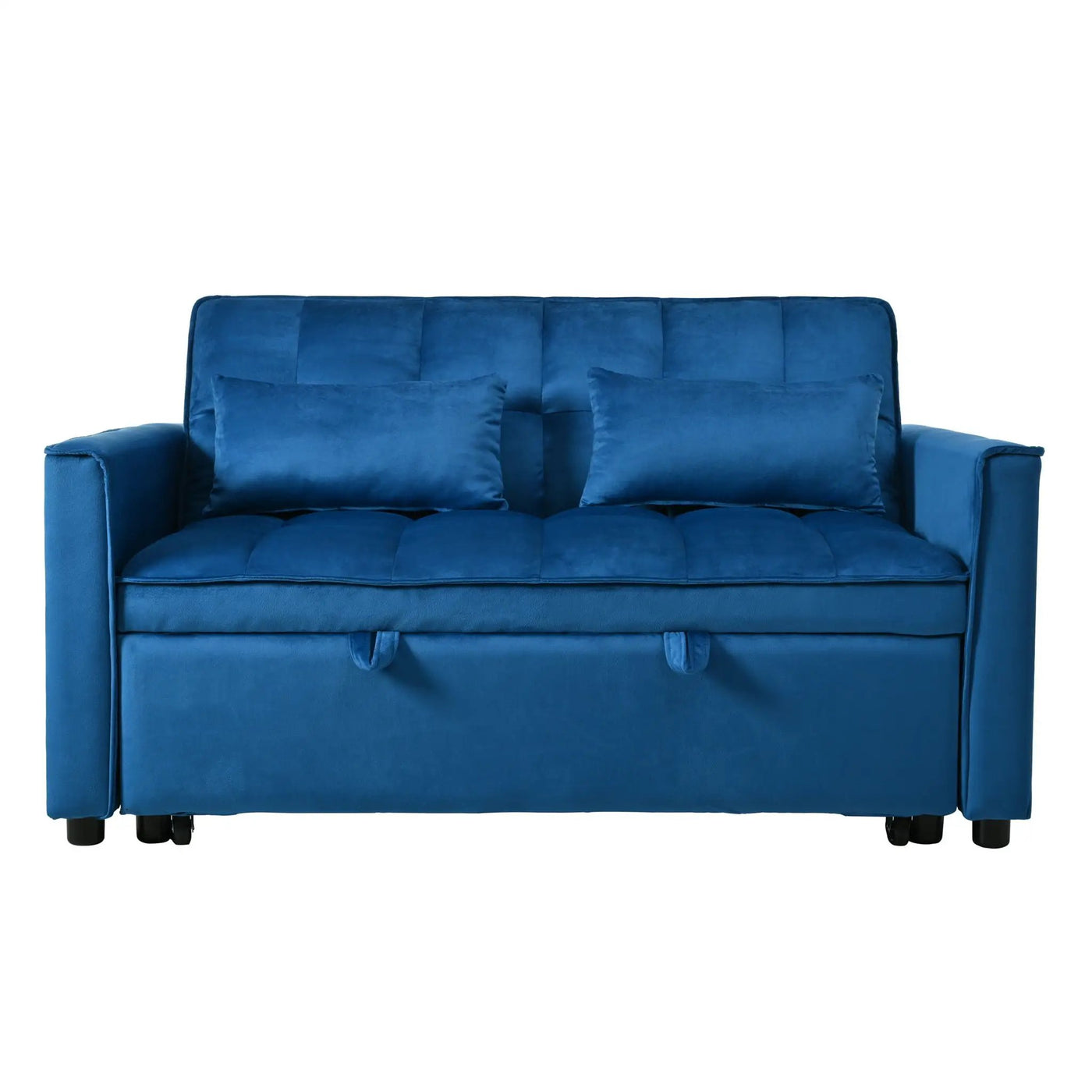3 In 1 Pull Out Couch Convertible Sofa Bed With Reclining Backrest by Unique Piece Furniture