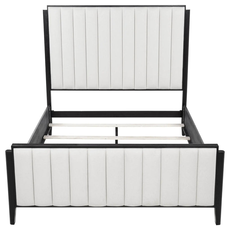 Brookmead 60-inch Upholstered Queen Bed Black by Unique Piece Furniture