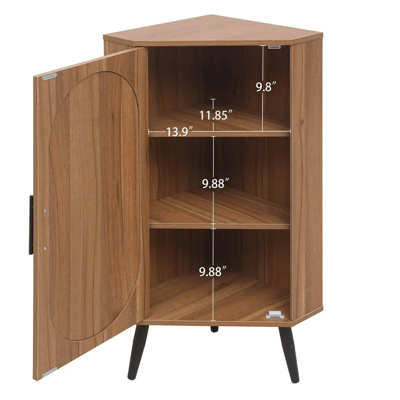 Freestanding Corner Corner Cabinet For Living Room by Unique Piece Furniture