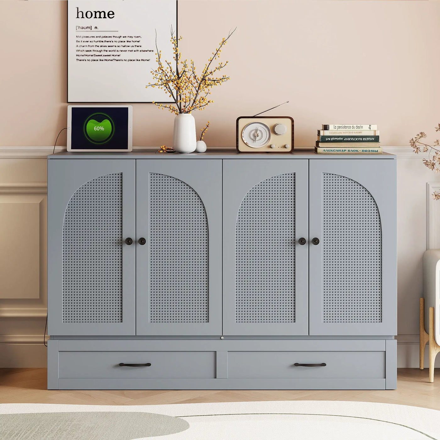Murphy Bed With Large Drawers by Unique Piece Furniture