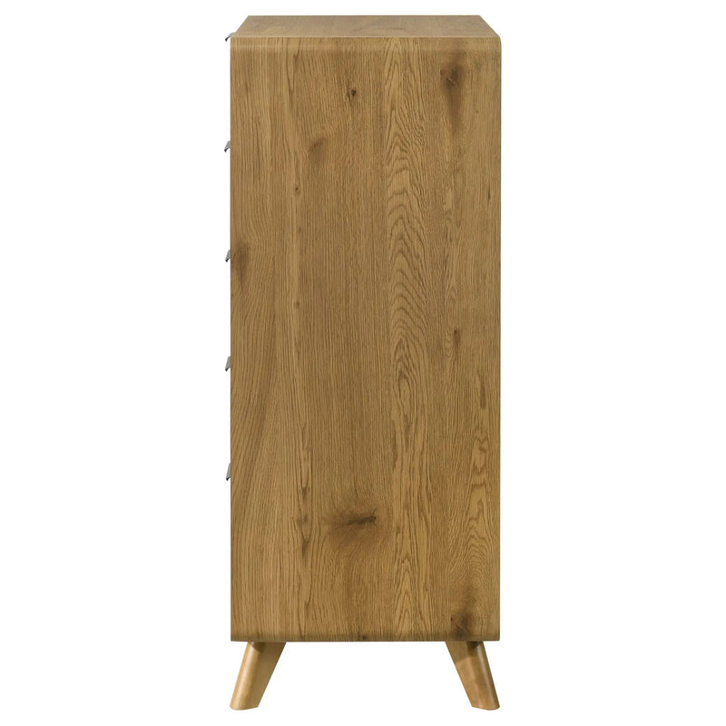 Bennett 5-drawer Bedroom Chest of Drawers Light Oak by Unique Piece Furniture