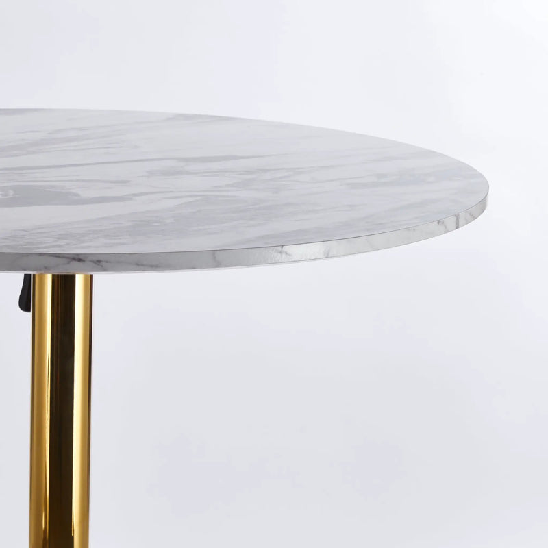 31.5" Folding Golden And Table by HouseOfZazla