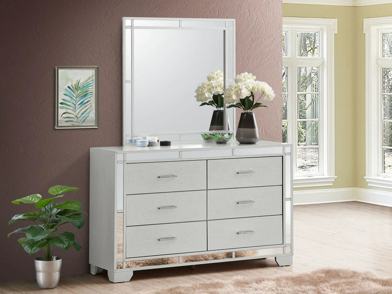 Madison - Dresser - Silver Champagne by HouseOfZazla