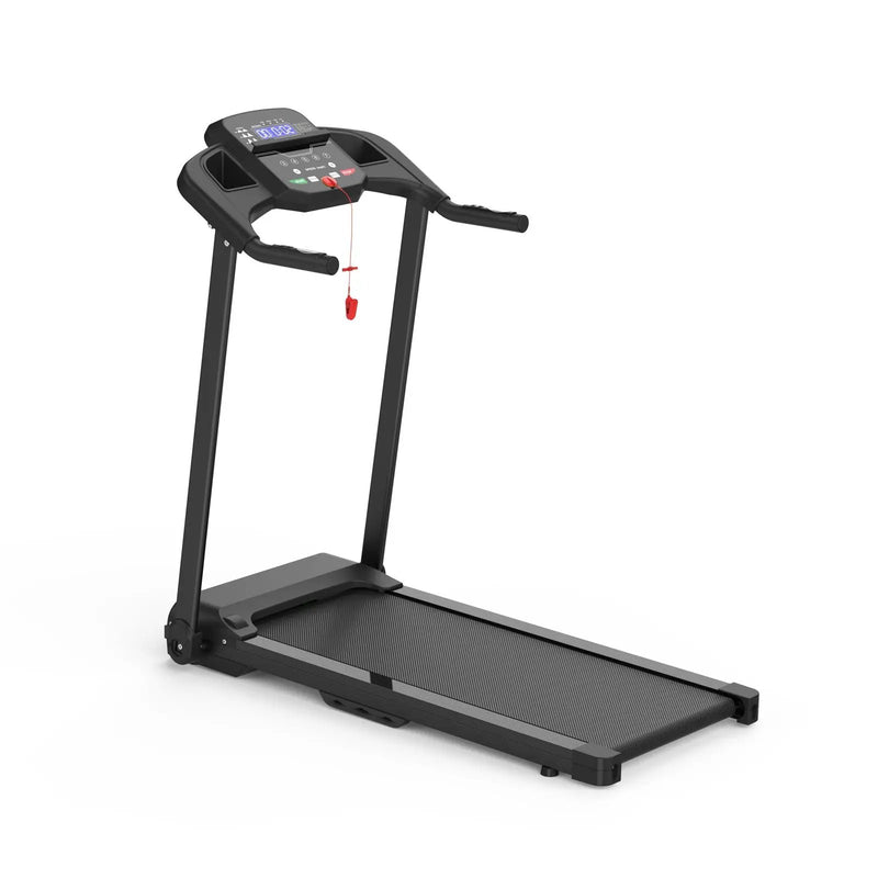 Foldable Treadmill 2.5Hp Electric Running Machine For Home - Black by HouseOfZazla