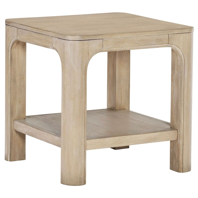 Solano 2-piece Square Coffee Table Set Weathered Mango by Unique Piece Furniture
