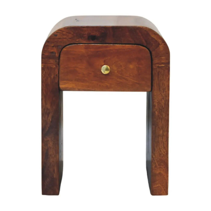 Mini Darcy - Nightstand With Curved Edges by Unique Piece Furniture