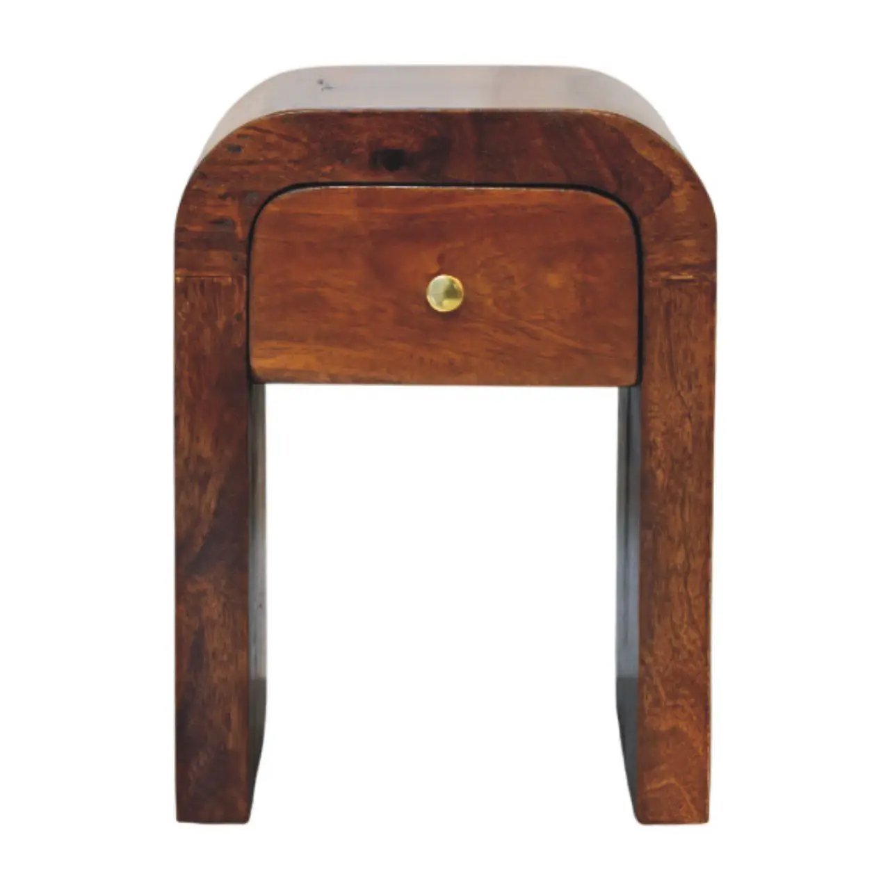 Mini Darcy - Nightstand With Curved Edges by HouseOfZazla