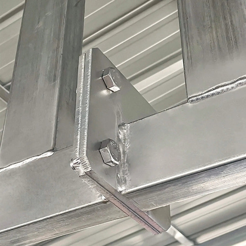 [36X40FT] Alora Heavy-Duty Weather-Resistant Galvanized Steel Container Roof Kit [No Containers] (SAK37491) by SAKSBY WHOLESALE