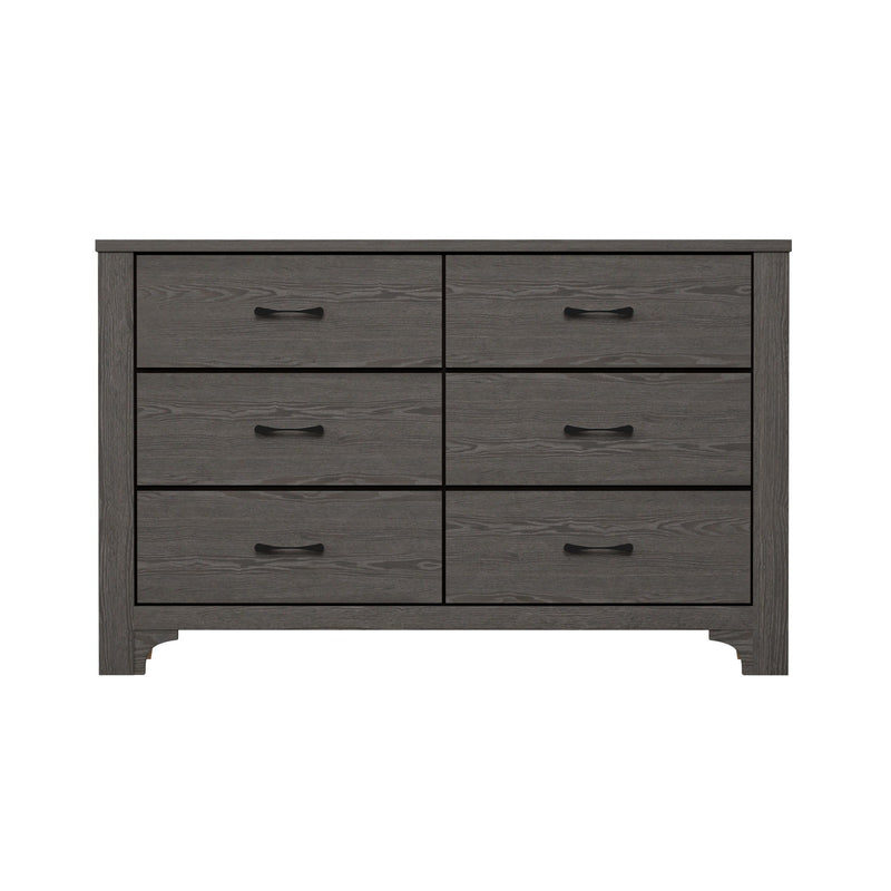 6 Drawer Dresser - Brown by HouseOfZazla