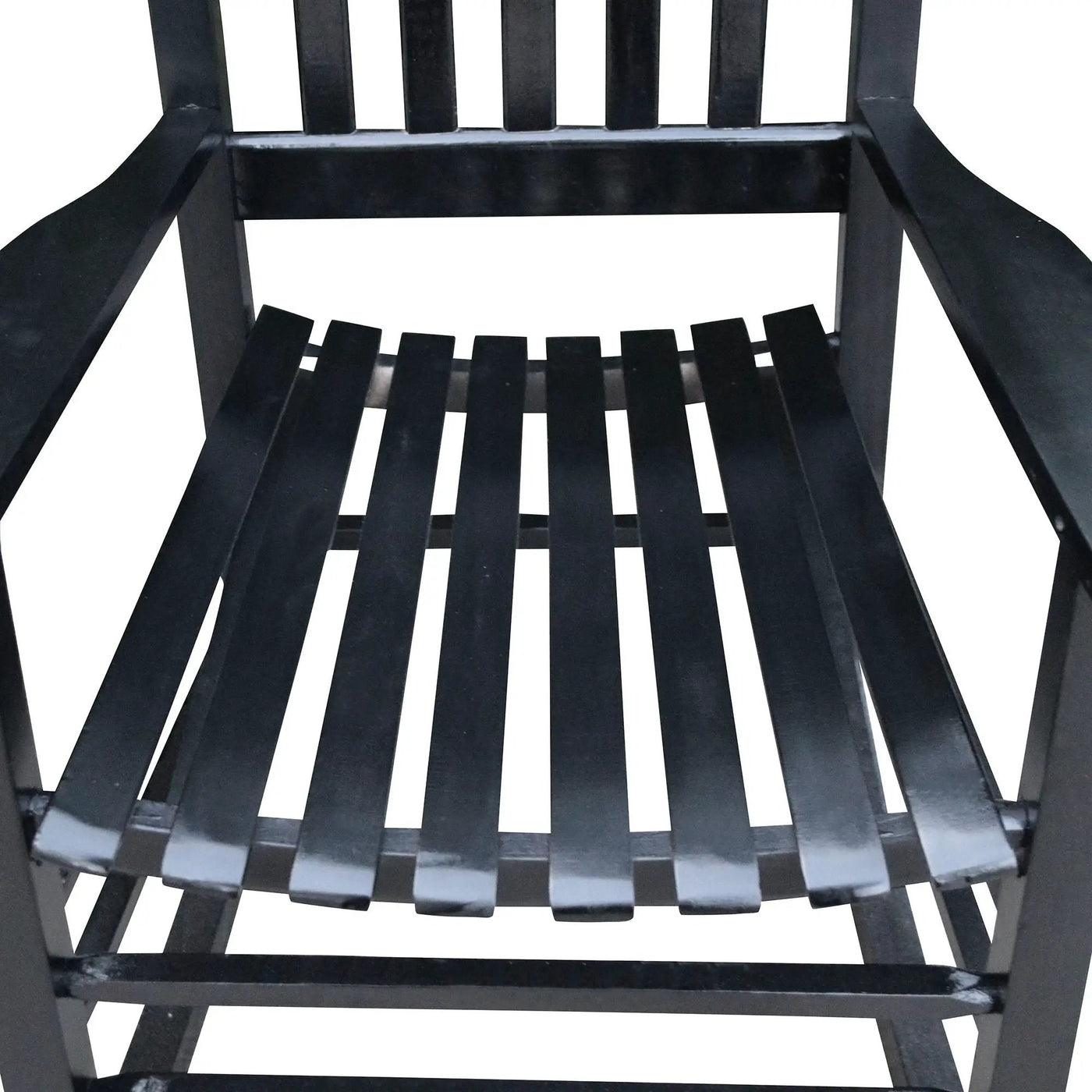 Classic Wooden Porch Rocker Chair Populus Wood Comfortable Design by Unique Piece Furniture