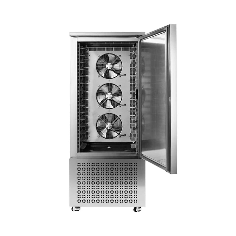 370L Commercial Freestanding Blast Freezer With 15 Trays For Chilling Seafood & Gelato (SAK98170) by SAKSBY WHOLESALE