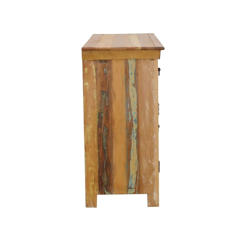 Mankato - 3 Drawer Accent Cabinet With 3 Doors - Wood by HouseOfZazla