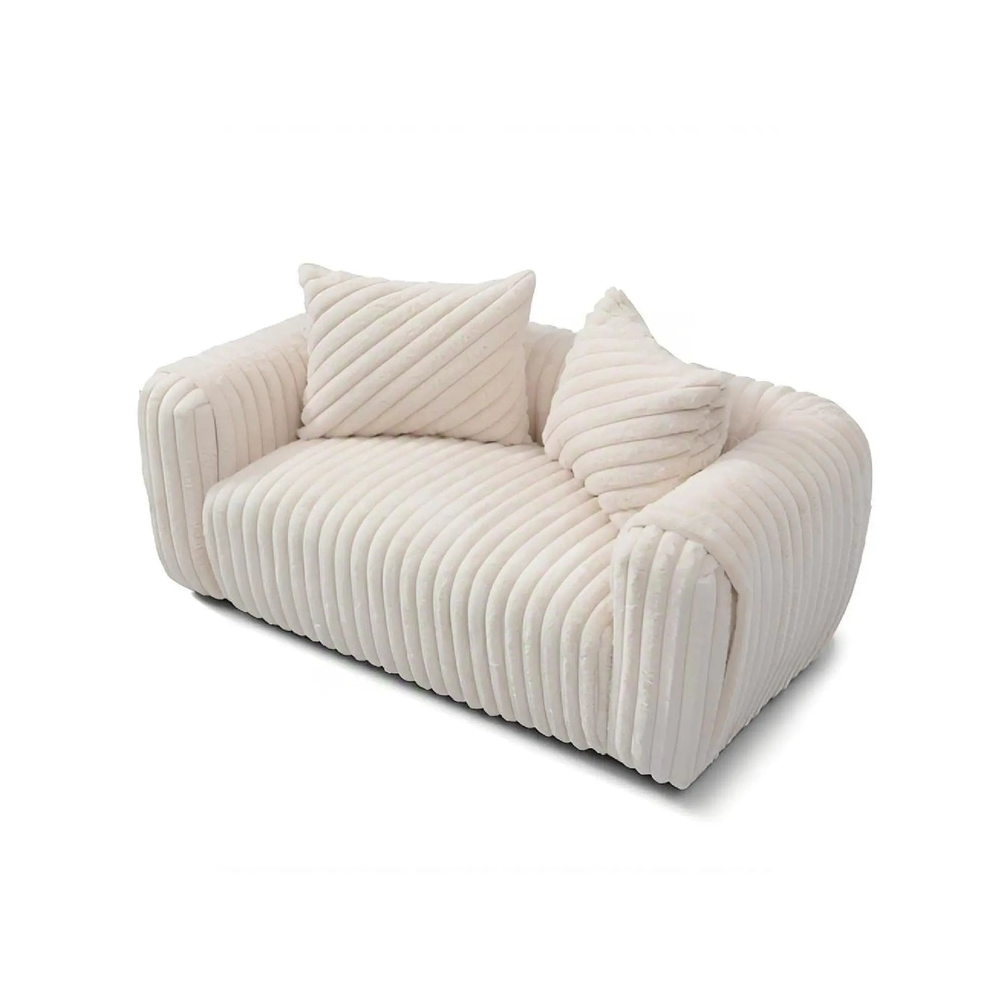 Cancun - Loveseat - White by HouseOfZazla