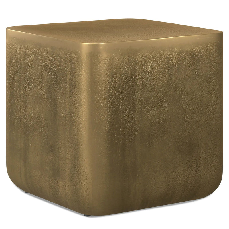 Bassett - Cast Aluminum Side Table - Brown by Unique Piece Furniture