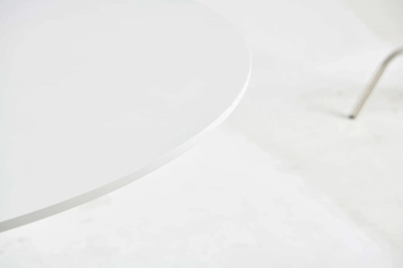 Table Mid-Century Dining Table For 4 - 6 People With Round Table Top, Pedestal Dining Table, End Table Leisure Coffee Table, Cross Leg by Unique Piece Furniture