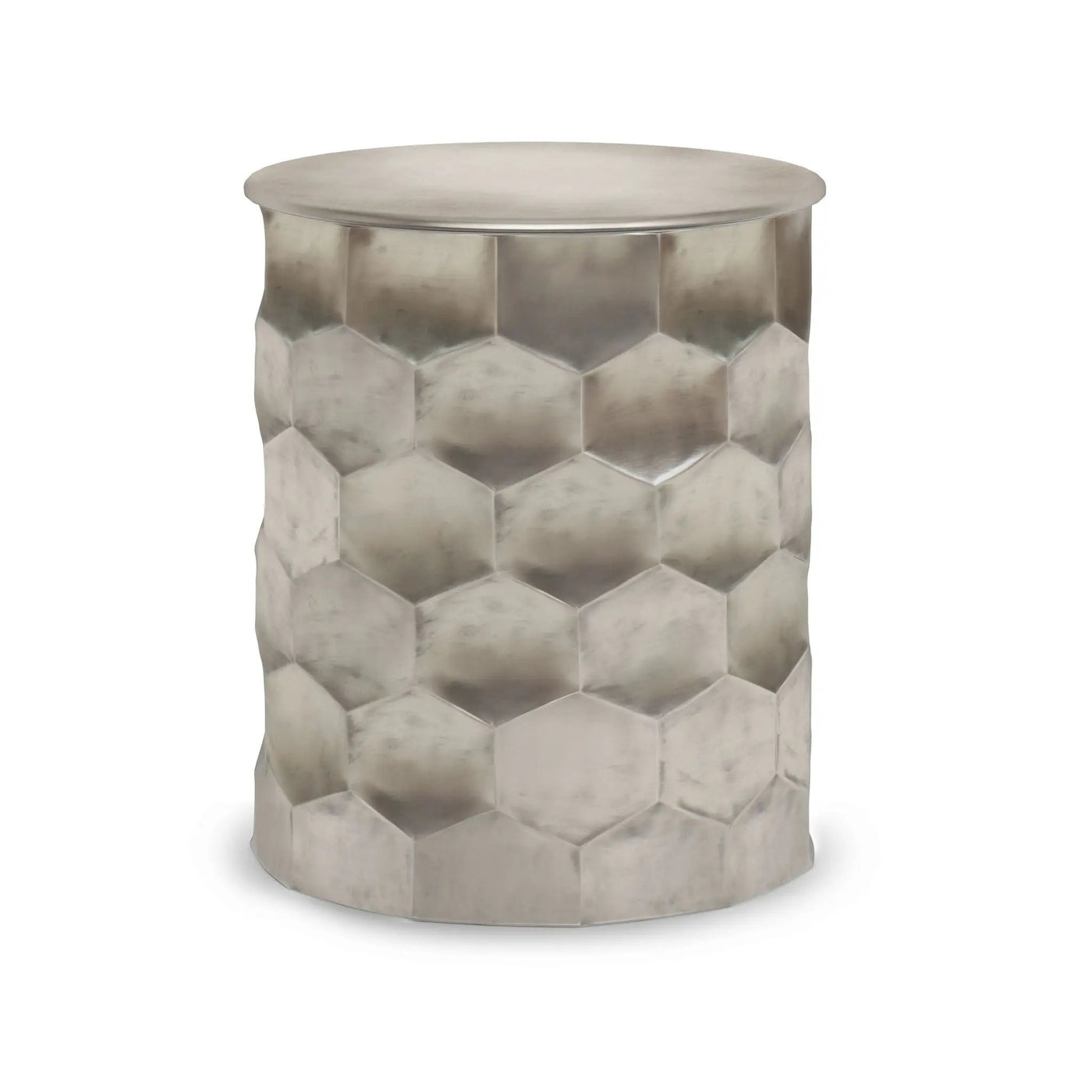 Whitney - Handcrafted Metal Storage Table by HouseOfZazla