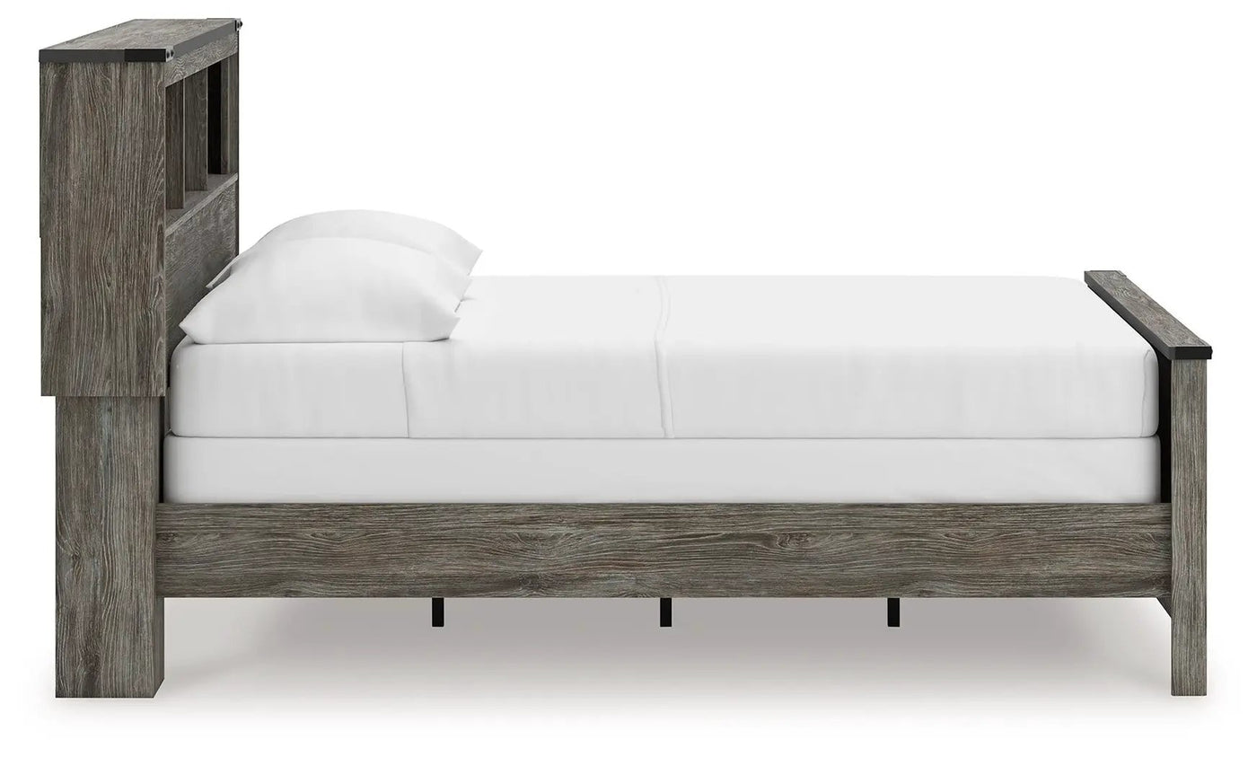 Frandern - Bookcase Panel Bed by Unique Piece Furniture