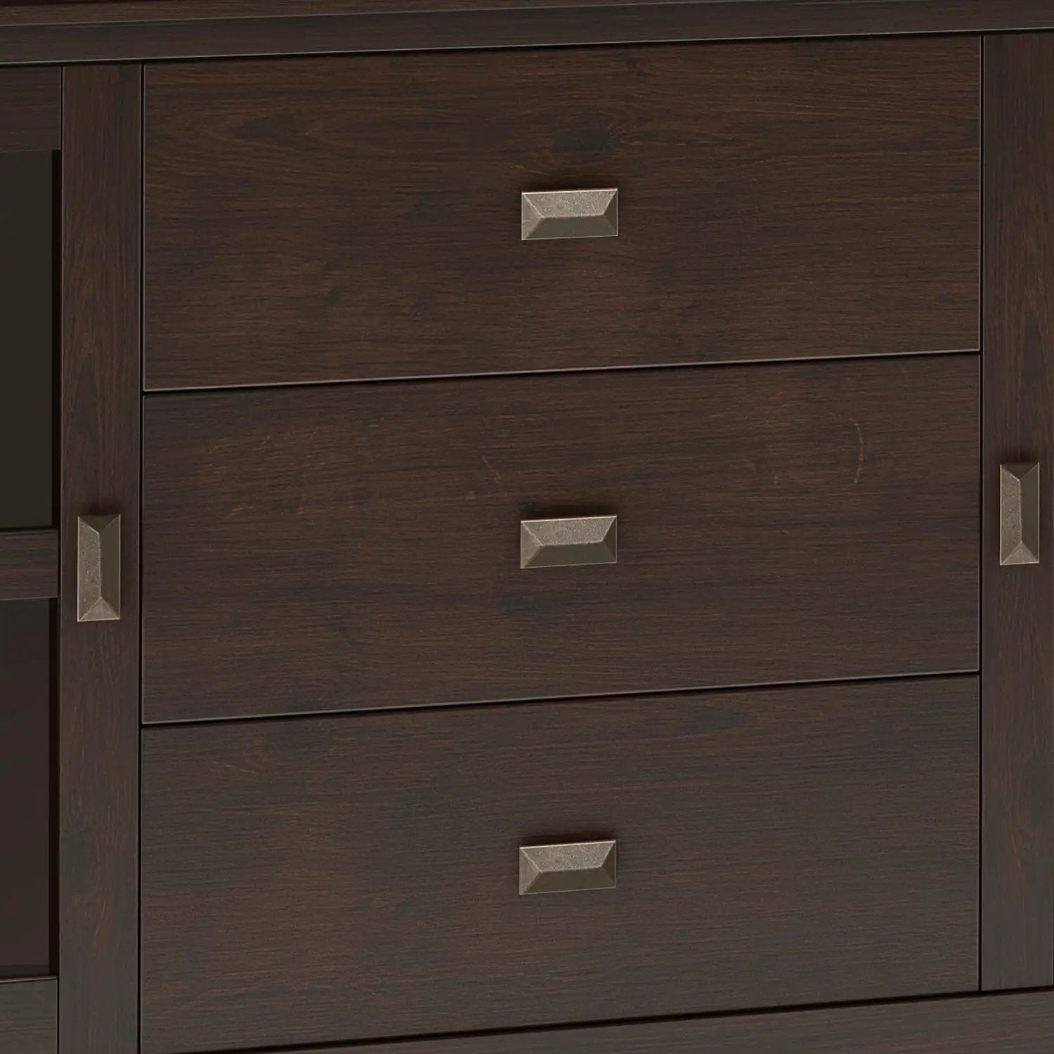 Artisan - Large Sideboard Buffet - Dark Chestnut Brown by Unique Piece Furniture