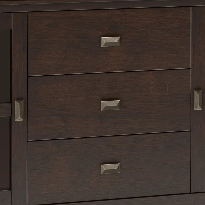Artisan - Large Sideboard Buffet - Dark Chestnut Brown by HouseOfZazla