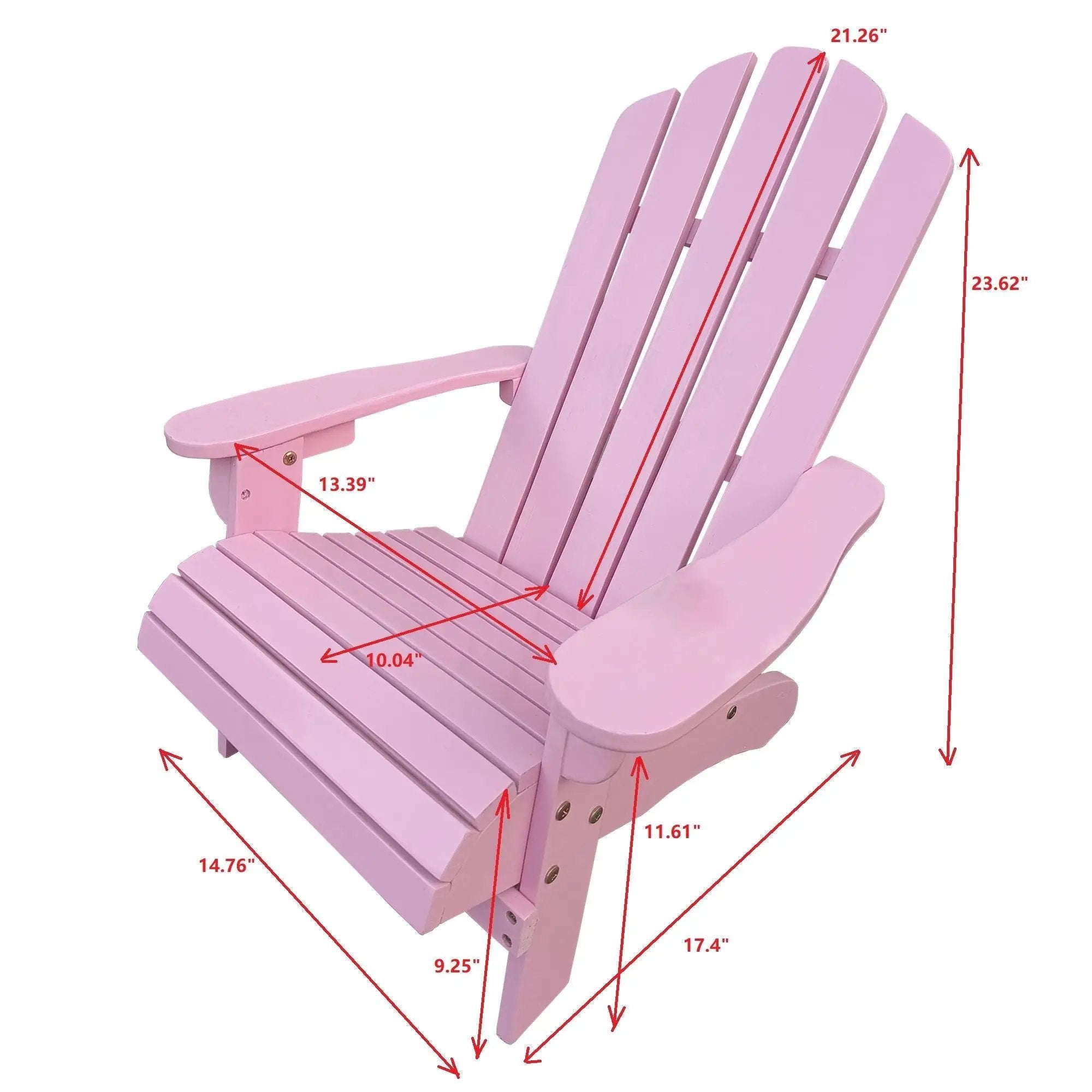 Outdoor Or Indoor Children Adirondack Chair by Unique Piece Furniture