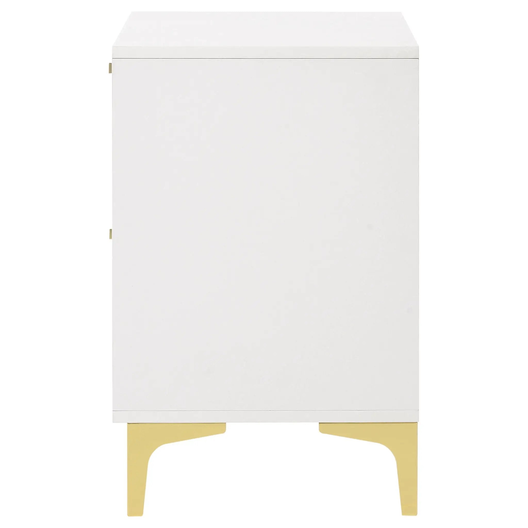 Kendall 2-drawer Nightstand White by Unique Piece Furniture