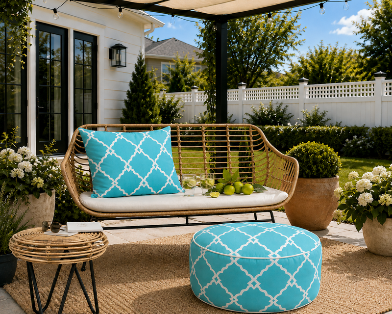 Outdoor Inflatable Ottoman by HouseOfZazla