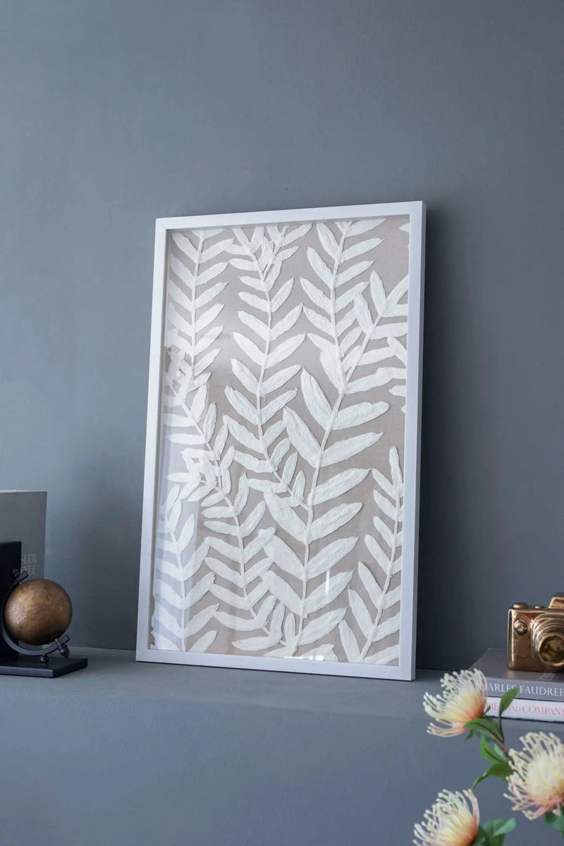 Shadow Box Wall Decor (Set of 2) - White by HouseOfZazla