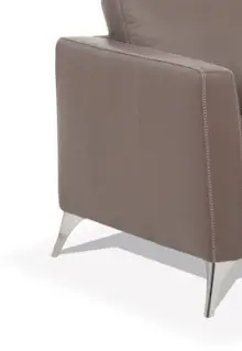 Malaga Leather Accent Chair by HouseOfZazla