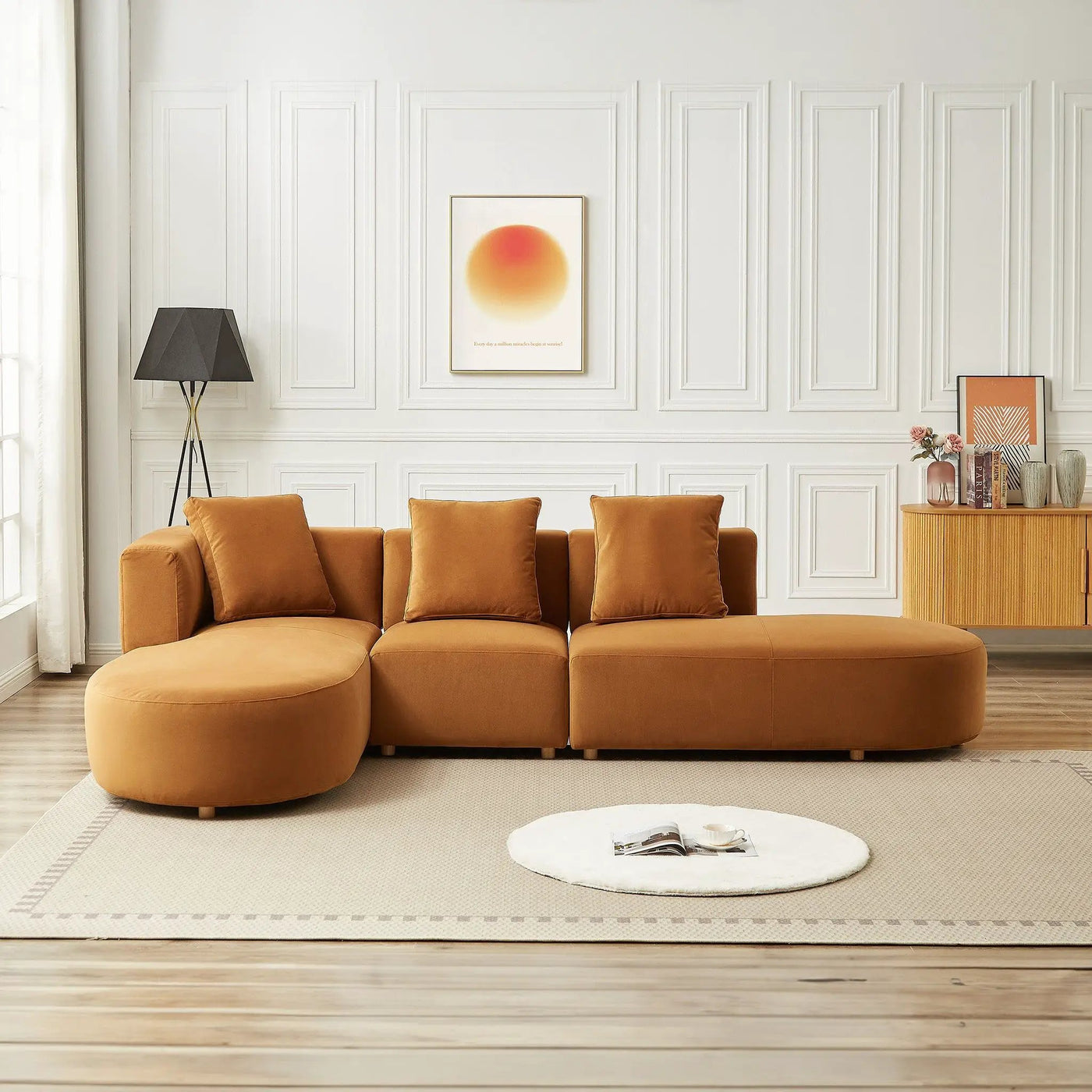 Orby - Stylish Sectional Sofa by Unique Piece Furniture