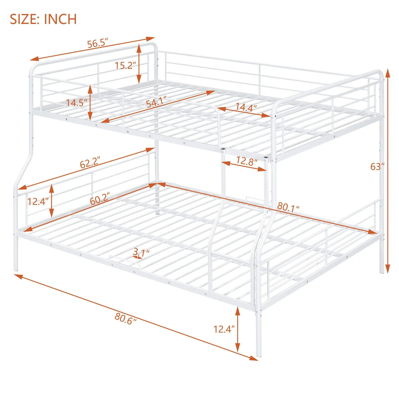 Contemporary Bunk Bed by Unique Piece Furniture