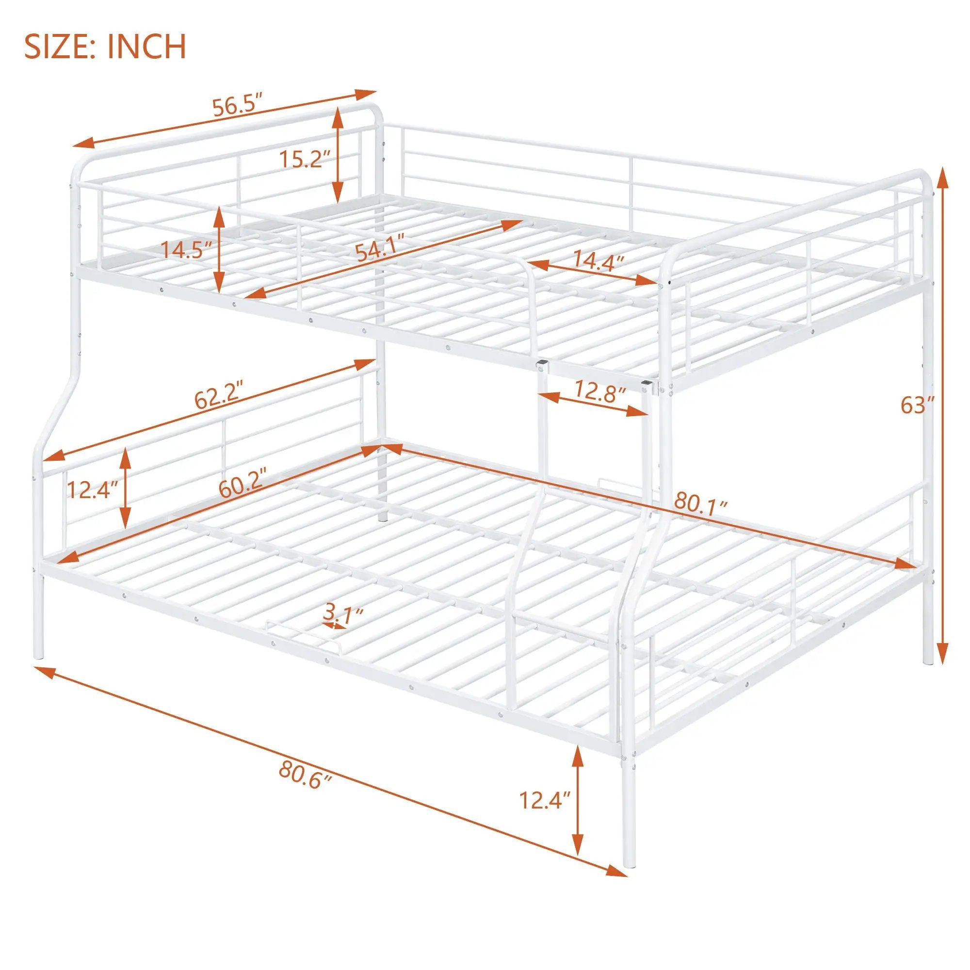 Contemporary Bunk Bed by Unique Piece Furniture