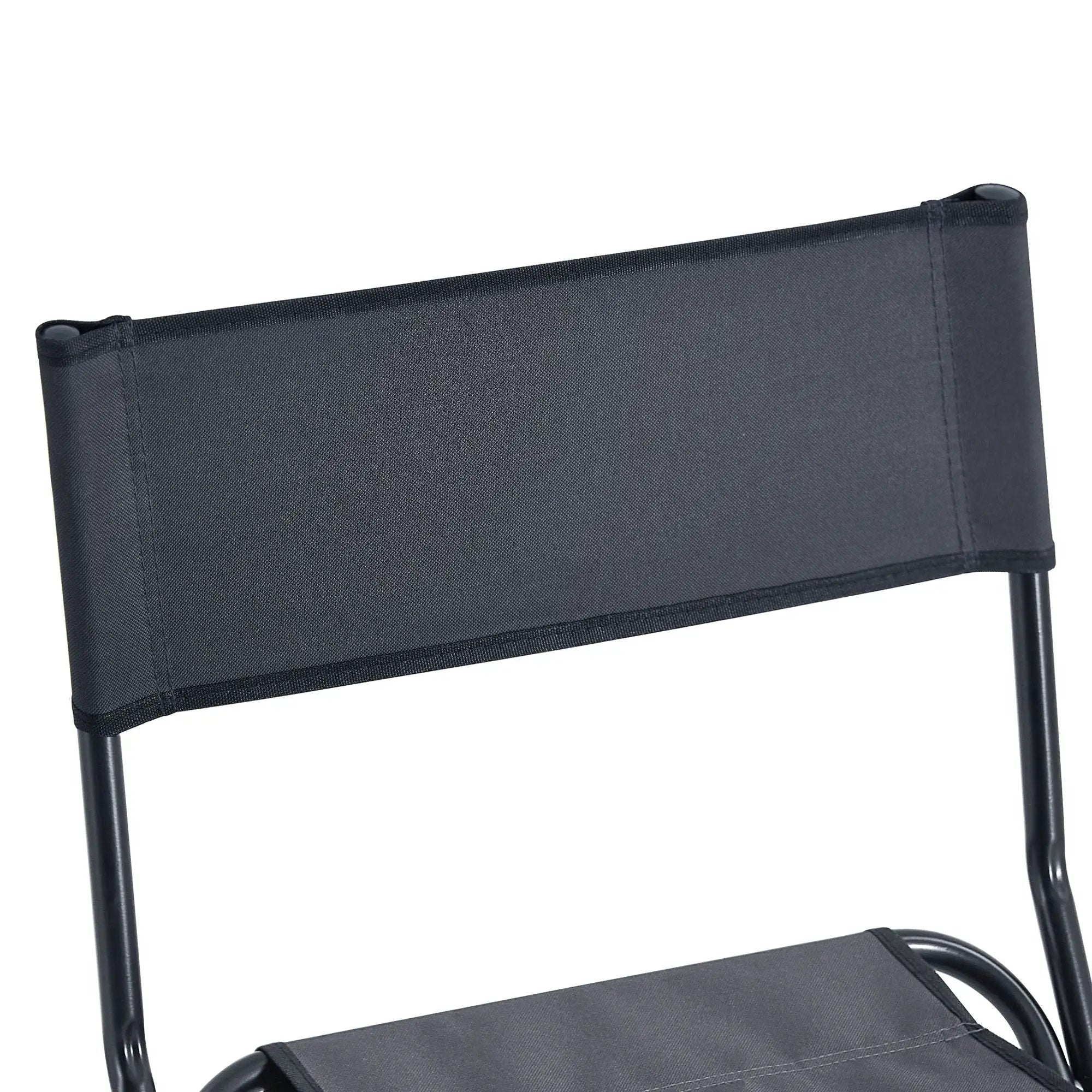 Folding Outdoor Chairs With Storage Bag, Portable Chair For Indoor, Outdoor Camping, Picnics And Fishing by HouseOfZazla