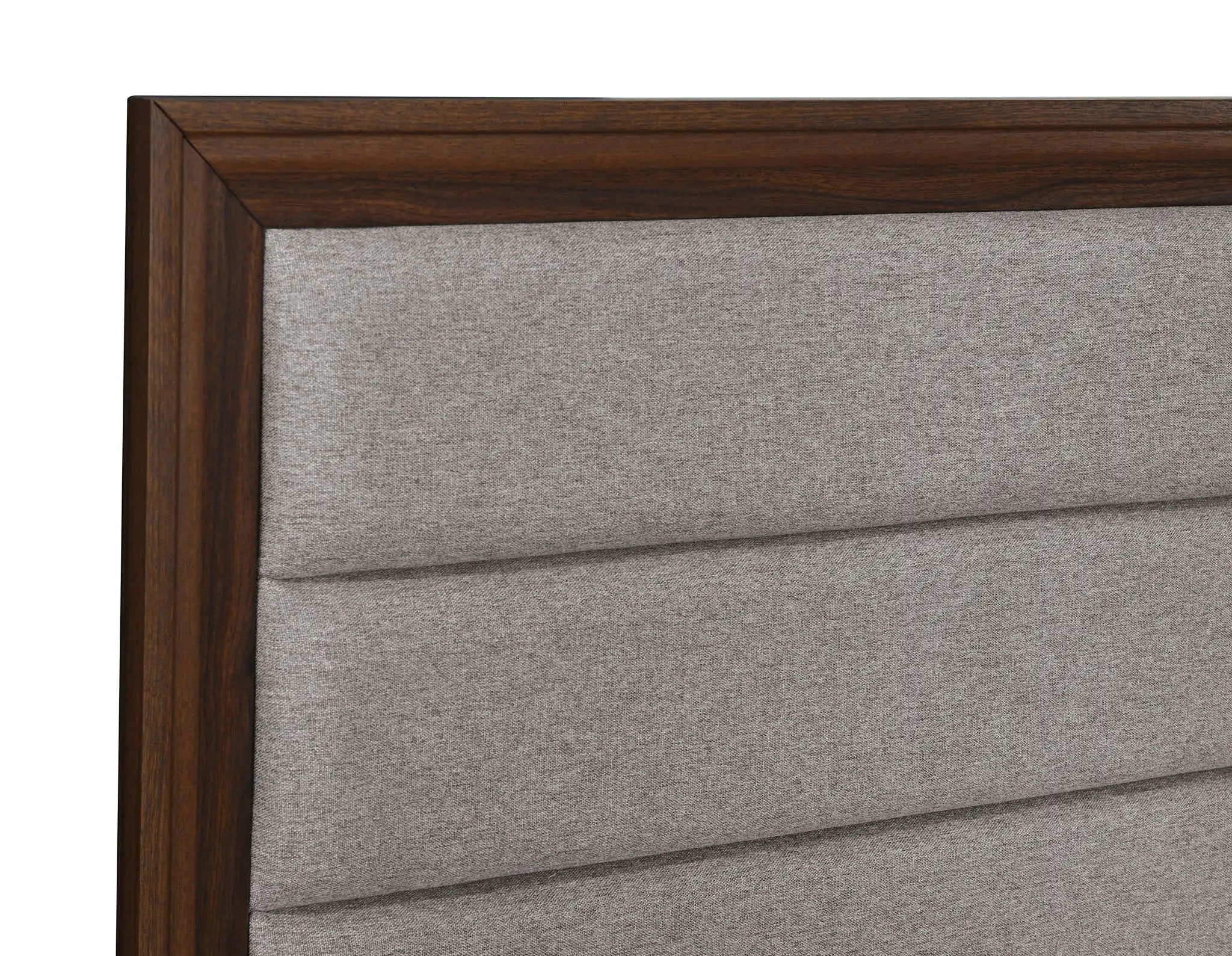 Welsley 50-inch Upholstered California King Bed Walnut by Unique Piece Furniture