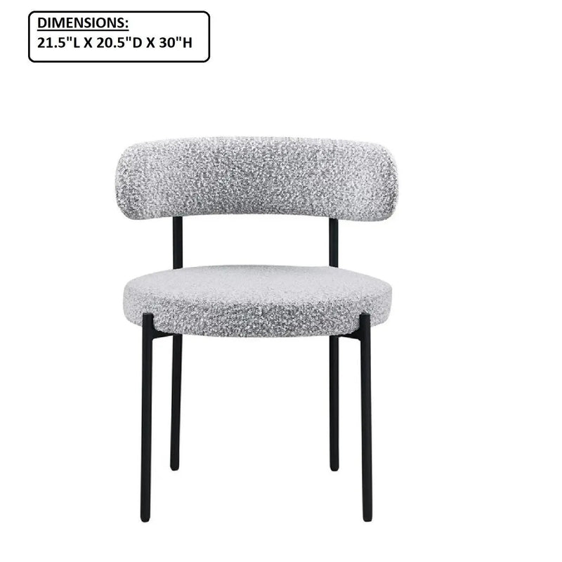 Upholstered Kitchen Chair (Set of 2) by Unique Piece Furniture