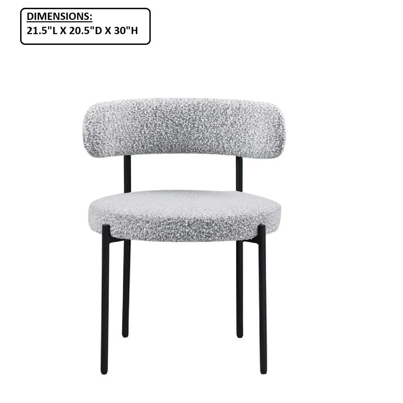 Upholstered Kitchen Chair (Set of 2) by HouseOfZazla