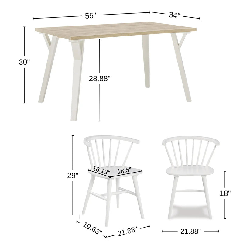 Alwynn 7-Piece Dining Set by HouseOfZazla