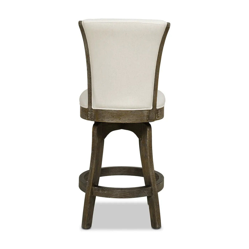 Henry - Armless Swivel Counter Height Bar Stool by HouseOfZazla