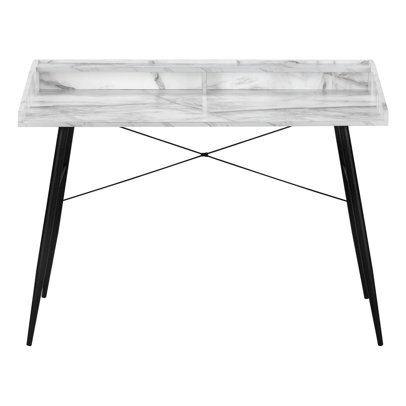 Computer Desk For Home Office, Laptop Storage Shelves, Contemporary & Modern by Unique Piece Furniture