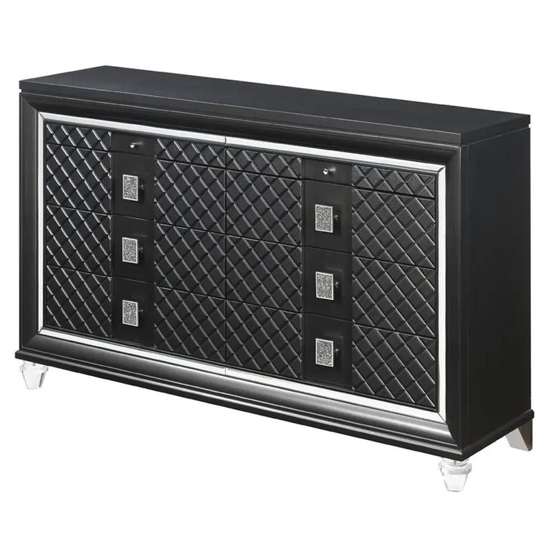 Sawyer - Commode - Gris métallisé