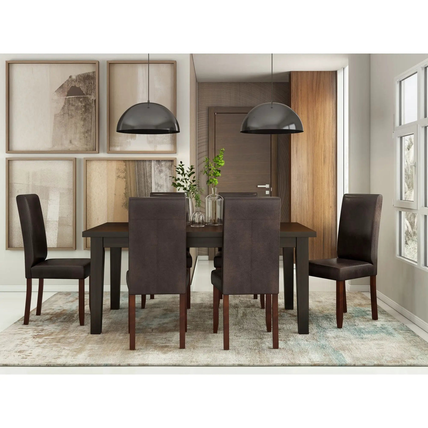 Acadian - Upholstered Parson Dining Chair (Set of 2) by Unique Piece Furniture