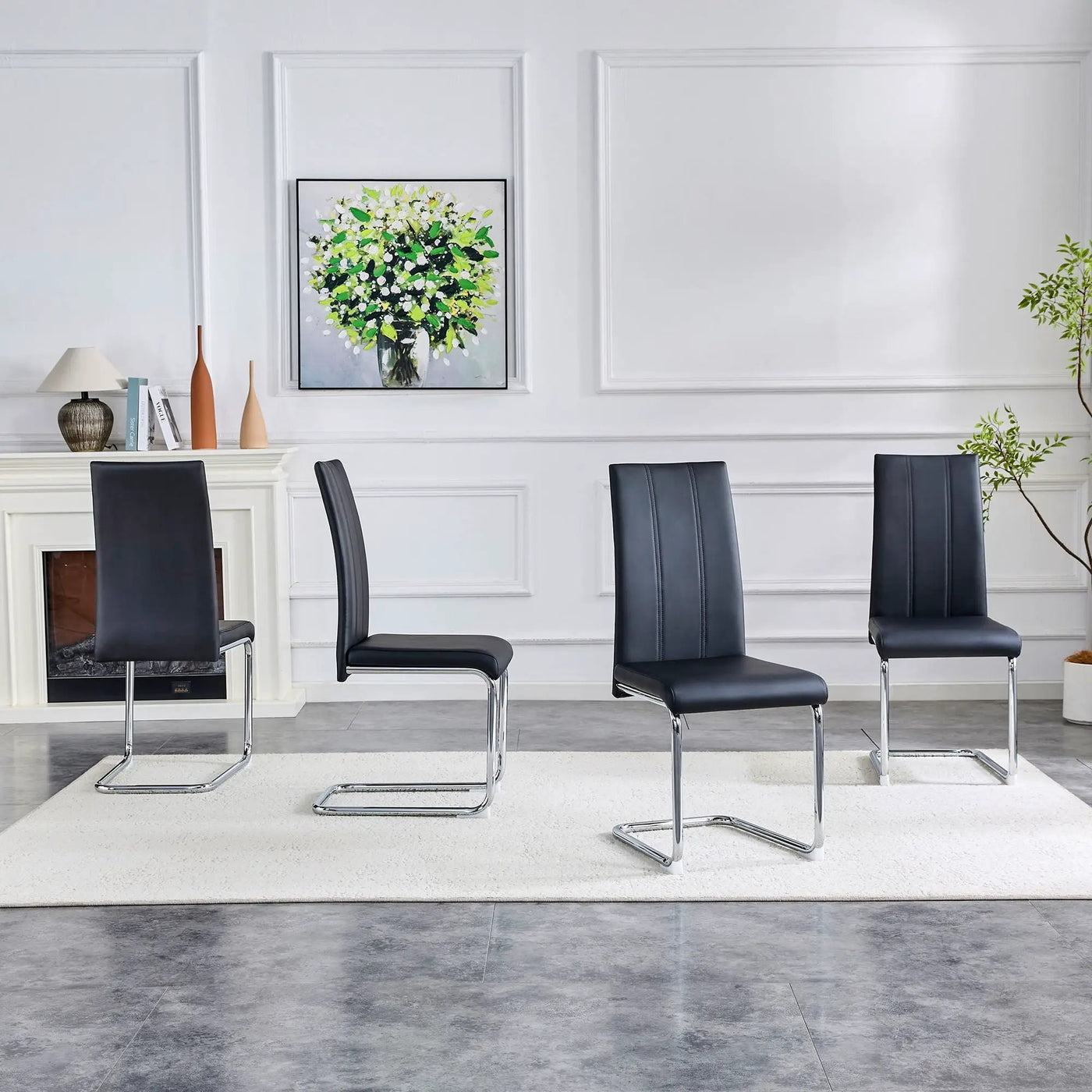 Modern Upholstered Dining Chairs For Dining Room by HouseOfZazla