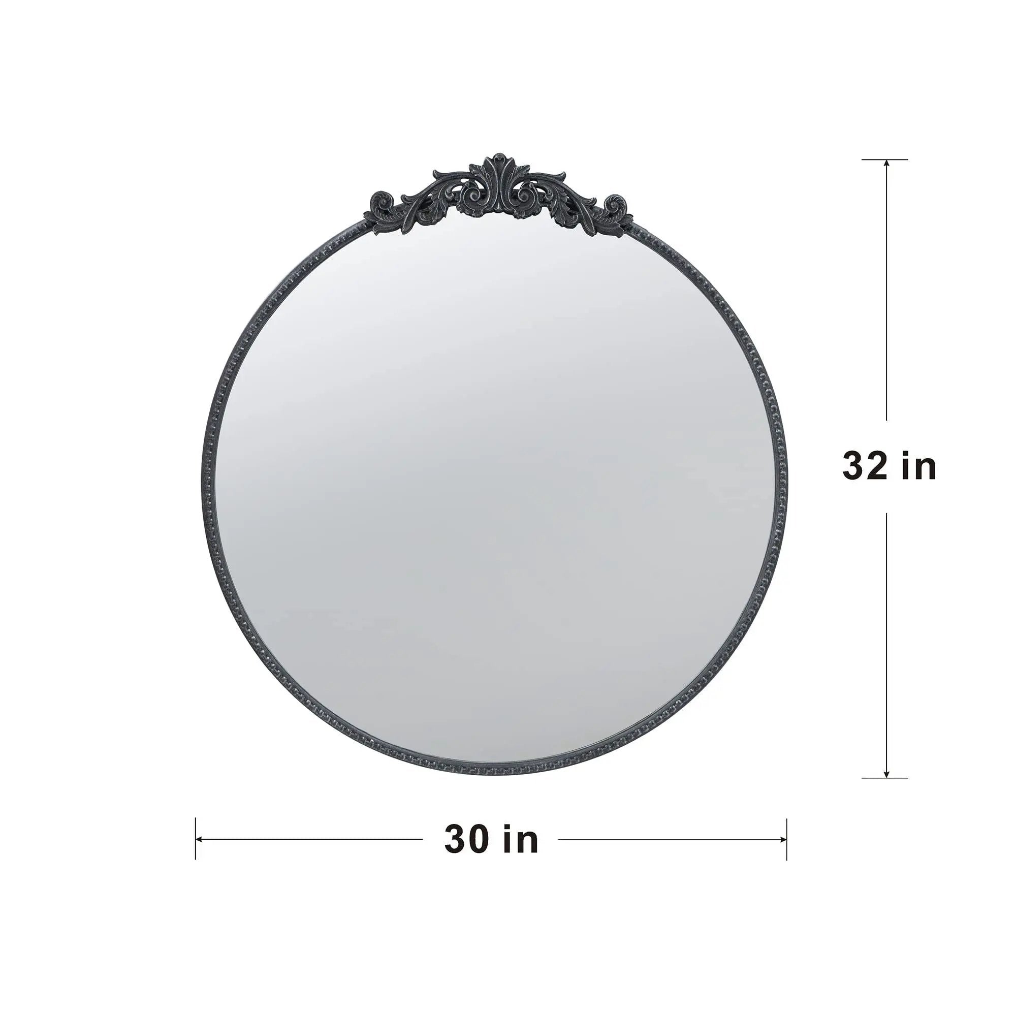 Classic Design Mirror With Baroque Inspired Frame by HouseOfZazla