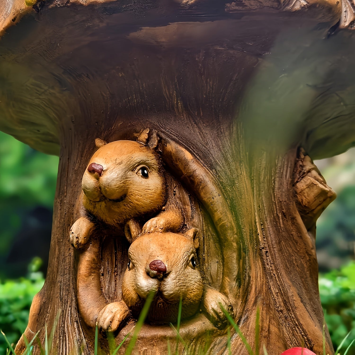 12.6" Resin Squirrel Garden Chair by HouseOfZazla