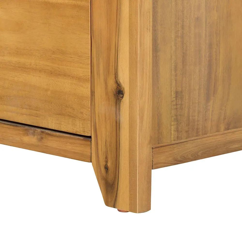 6 Drawer Dresser - Natural Wood / Brown by HouseOfZazla