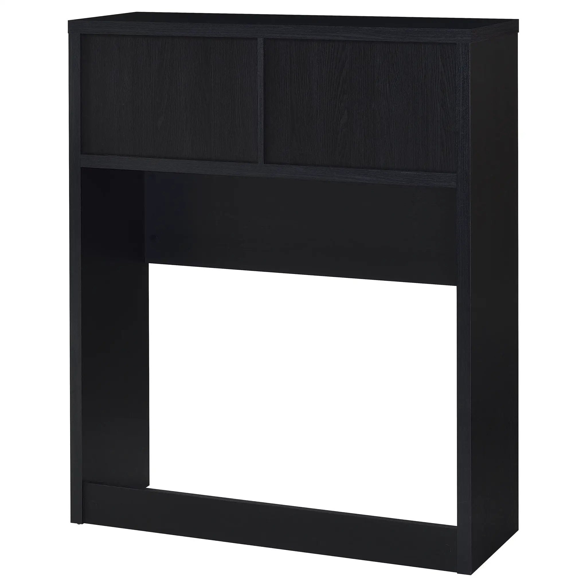 Westpark 49-inch Twin Bookcase Headboard Black by Unique Piece Furniture