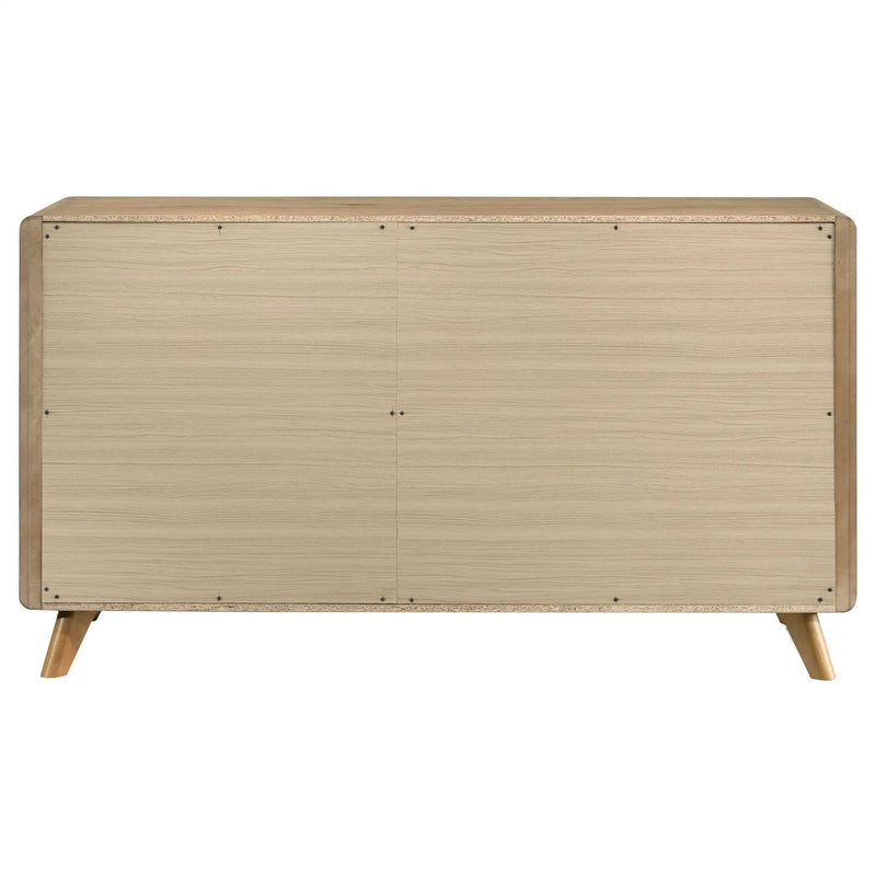 Bennett 6-drawer Bedroom Dresser Cabinet Light Oak by Unique Piece Furniture