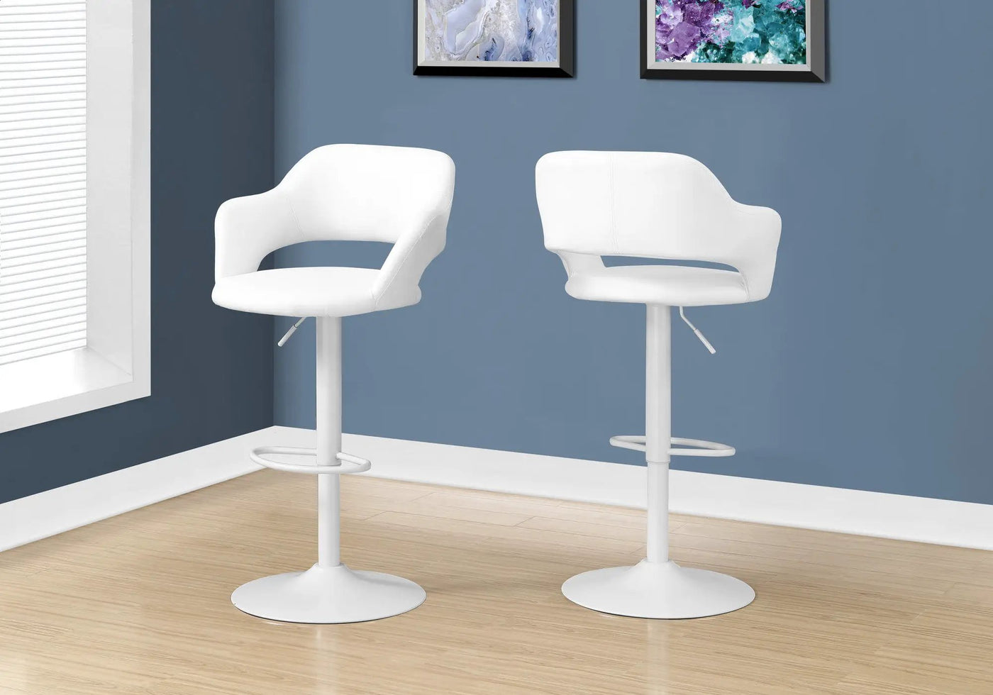 Swivel Stool Bar Height, Adjustable Versatile Seating, Contemporary & Modern by Unique Piece Furniture